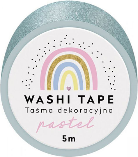 Adhesive Craft Tape Interdruk Glitter Pastel 15mmx5m 304056