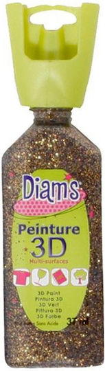Diam S 3d 37ml Pailletee Bicolore Nouga Tine Di40969