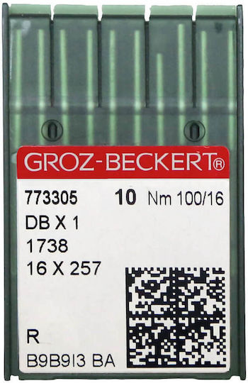 Professional Sewing Machine Needles Overlock Groz Beckert 1738 100/16