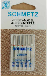 Schmetz Jersey Household Sewing Machine Needles 130/705 70/10 80/12 90/14