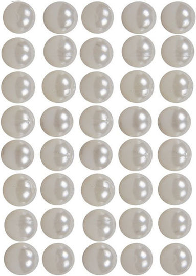 Μαργαριτάρια I-mondi Σετ 40gr 6mm Λευκό Pbs01-137