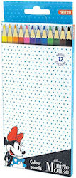 Ξυλομπογιές Spree 12 Χρωμάτων Minnie 3mm Spl-91720 Spree Ξυλομπογιές Spree 12 Χρωμάτων Minnie 3mm Spl-91720 Spree