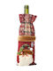 Giftland Weihnachtliche Flaschenabdeckung Mehrfarbig