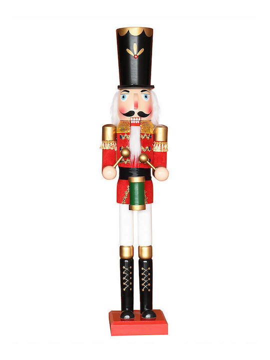 Giftland Wooden Christmas Nutcracker 90cm Red