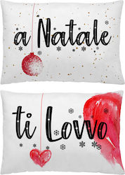 Euronova Christmas Decorative Pillow Case 2 Pieces
