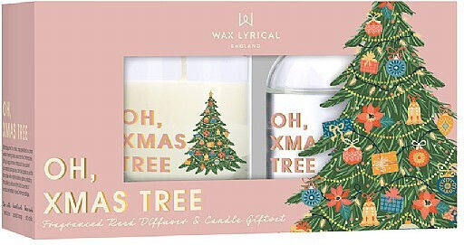 Wax Lyrical Christmas Glass Orange Candle