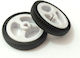 34x7mm Zj327 3pi Miniq Car N20 Motor Rubber Wheel