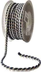 Schnürsenkel Geflochten Baumwolle 8mm x 20m Wei...