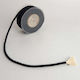 Cotton Lace Tassel 6mm 10m Ecru Black