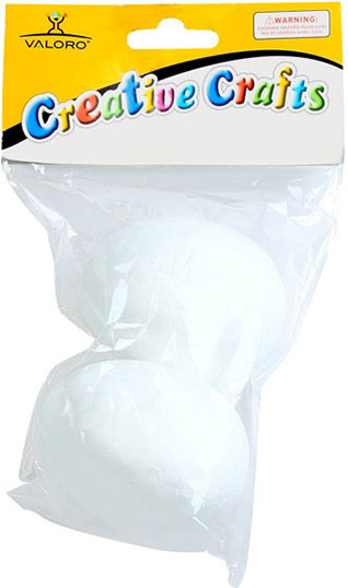 Styropor Valoro 240 217 0002 Eier 7,5cm 2Stücke