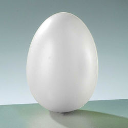 Plastic Egg Efco 118 Mm White