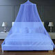 Large Bed Mosquito Net Hoop Ring Hook 250x60 cm Light Blue