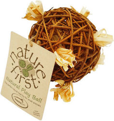 Happypet Nature First Natural Play Ball Large Μπάλα Φυσικό Ξύλο Τρωκτικά 11cm Happypet Happypet Nature First Natural Play Ball Large Μπάλα Φυσικό Ξύλο Τρωκτικά 11cm Happypet