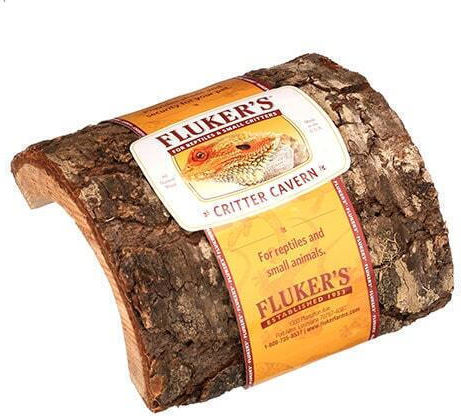 Fluker's Critter Cavern Wooden Reptile Shelter