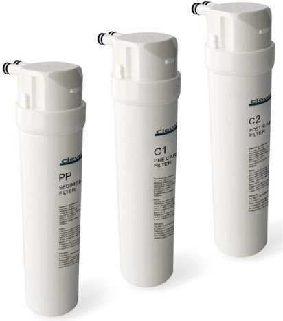 Clever Countertop Water Filter Replacement made of Activated Carbon PP-C1-C2 3pcs