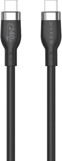 Targus USB 2.0 Kabel USB-C männlich - USB-C 240W PD Schwarz 1m HJ4001BKGL