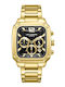 Lee Cooper Men's Watch Battery with Gold Metal Bracelet