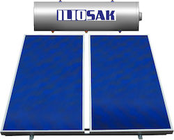 ILIOsak Pro Solar-Warmwasserbereiter 300Es Glas Doppelte Energie 4qm Auswahl