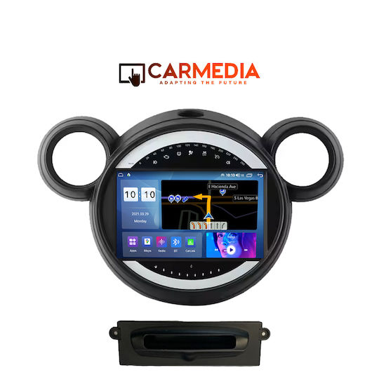 Carmedia Ηχοσύστημα Αυτοκινήτου για Mini Countryman / Paceman (Bluetooth/USB/WiFi/GPS/Apple-Carplay/Android-Auto) με Οθόνη Αφής 9"