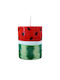 Handmade Watermelon Candle 8 X 10 Cm