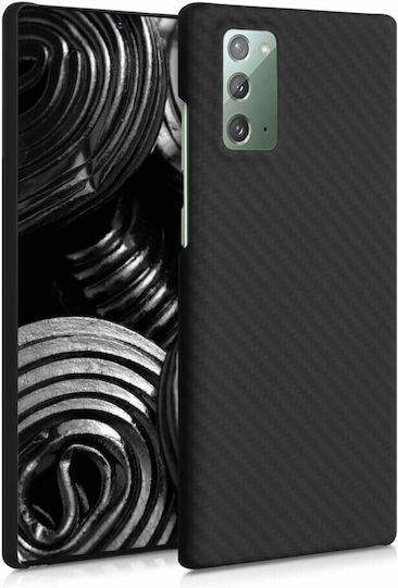 Kalibri Задна корица Aramid Fiber Черен (Galaxy Note 20)