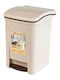 Happy House Plastic Bathroom Basket 7.5lt Beige