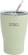 Polo Glass Thermos Stainless Steel 350ml Mint