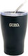 Polo Glass Thermos Bottle Stainless Steel 350ml...