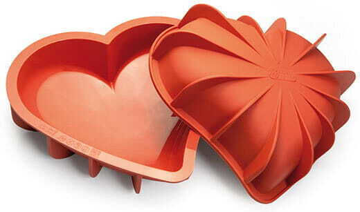 Silikomart Love Formă de Patiserie din Silicon 20.5x18.5buc 1buc