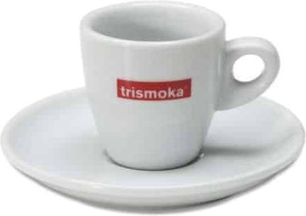 Φλυτζάνι Espresso Trismoka Πορσελάνης Πιατάκι