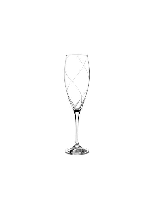 Satz 6 Stück Kristall Brillen Lenny 83 Capolavoro Champagner