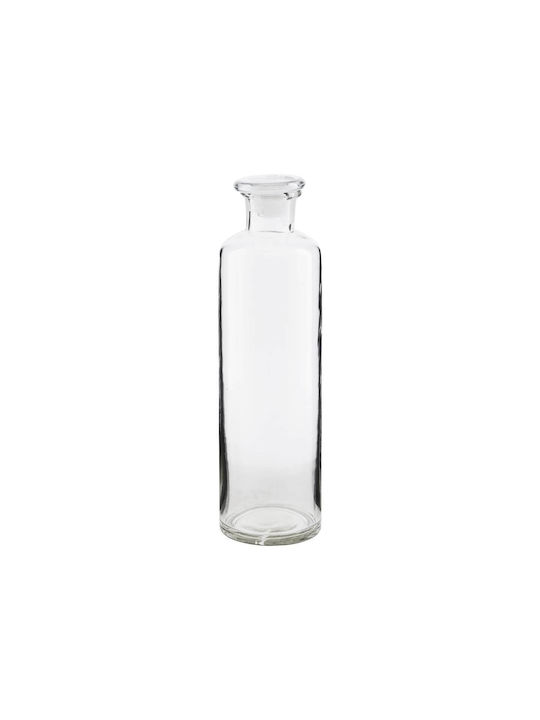 House Doctor Flasche Wasser Glas mit Schraubverschluss Transparent