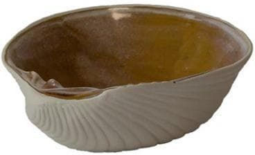 Μπωλ Stoneware Shell-κοχύλι 15.5cm Raw Τιμή 4 Τεμάχια Rd19152-s
