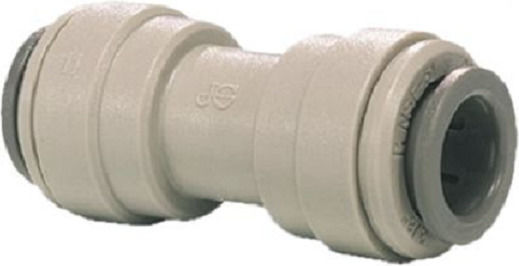 Quick Connector 1/4'' X 1/4'' Straight NSF Approved Food Grade 1 Piece