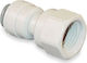 John Guest Ταχυσύνδεσμος 1/4''σωλήνα X 1/4'' Σπείρωμα Αρσενικό Nptf Φίλτρα Inline Nsf Εγκεκριμένο Τρόφιμα