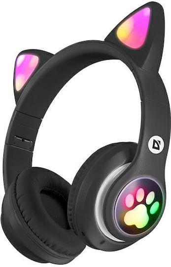 Defender FreeMotion B585 Bluetooth Wireless On Ear Headphones with Radio with 8 hours of Operation Black