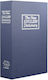 Book Safe Security Key Blue 265 x 200 x 65mm