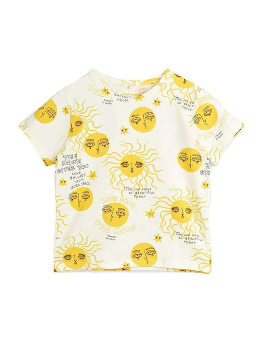 Mini Rodini Kinder-T-Shirt Gelb