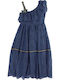 Dress Monnalisa Broderie 495906ab 5013-0051 Girl