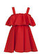 M&B Kid's Fashion Kinderkleid Ärmellos Rot