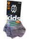 ME-WE Kids' Ankle Socks Gray 3 Pairs