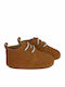 Baby Dutch Βρεφικά Παπούτσια Κορδόνια Cognac Unisex 22 X 16 X 7 Cm
