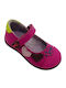 Pantof Balerină pentru Copii Crocodilino Fuchsia cu Închidere Hoop & Loop Fetiță S216106776221