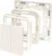 Adapter Busch-Jaeger Blau Wand-Schalter 4 Wand-Tasten
