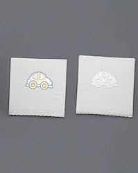 Set Tauföldecken Taufe Auto 28222 Blau