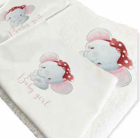 Ladopana Băbtușului Bonjour Bebe 21003 Elefant Roz