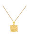 Gold Massiv Konstantin-Münze Amulett K14 mit Kette