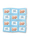 Multiframe Trento Blue Wall Acrylic Blue 12 Photographs 10x15 Dimensions 63x64cm