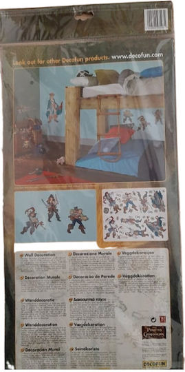 Kinder Wandsticker Schaumstoffmaterial Pirates Caribbean