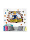 Kids Wall Sticker Firefighters in Action 80x120cm